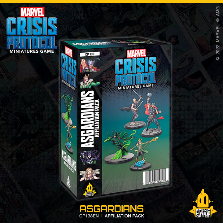 Marvel Crisis Protocol - Asgardians Affiliation Pack