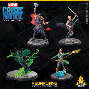 Marvel Crisis Protocol - Asgardians Affiliation Pack