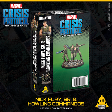 Marvel Crisis Protocol - Nick Fury, SR. & Howling Commandos