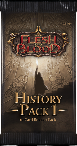Flesh and Blood TCG -  History Pack 1 Booster Pack