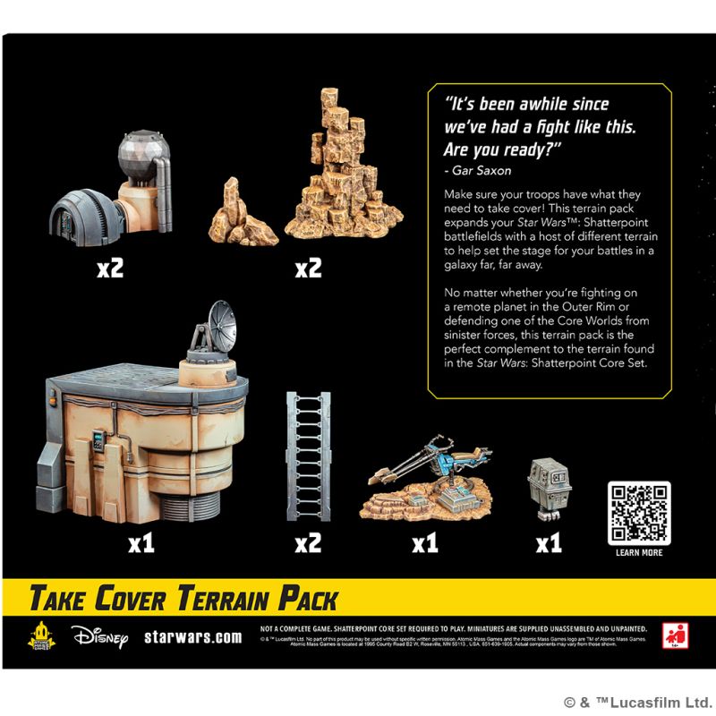 Star Wars Shatterpoint - Take Cover Terrain Pack