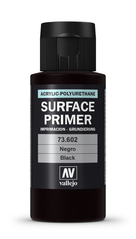 Vallejo Surface Primer - Black 60 ml