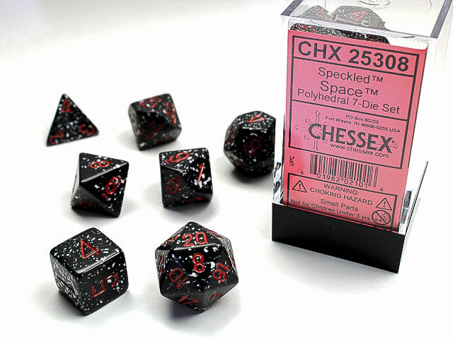 Chessex Speckled Space 7-Die Set