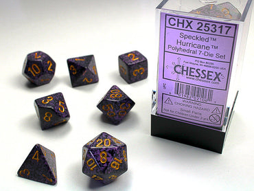Chessex Speckled Hurricane 7-Die Set