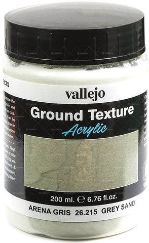 Vallejo Diorama Effects - Ground Texture - Grey Sand - 200ml