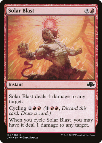 Solar Blast [Dominaria Remastered]