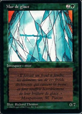 Wall of Ice [Foreign Black Border]