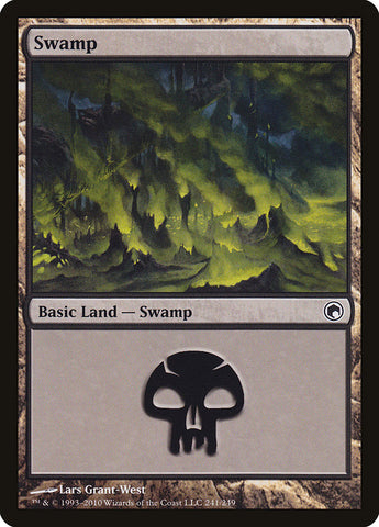 Swamp (241) [Scars of Mirrodin]