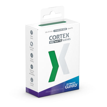 Ultimate Guard - Cortex Matte Sleeves (100ct) (Green)