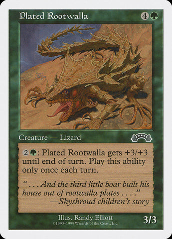 Plated Rootwalla [Battle Royale]