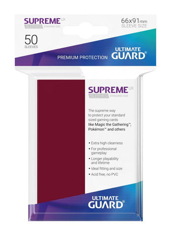 Sleeves Ultimate Guard Supreme Sleeves Standard Size