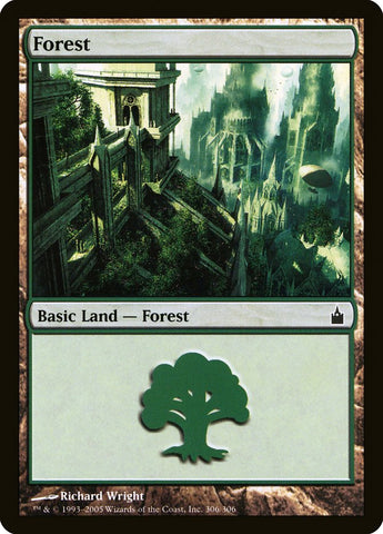 Forest (306) [Ravnica: City of Guilds]