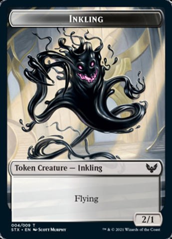 Inkling // Pest Double-Sided Token [Strixhaven: School of Mages Tokens]