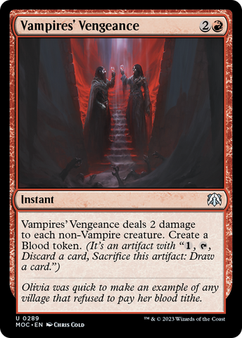 Vampires' Vengeance [March of the Machine Commander]