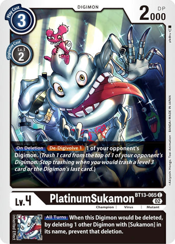 PlatinumSukamon [BT13-065] [Versus Royal Knights Booster]