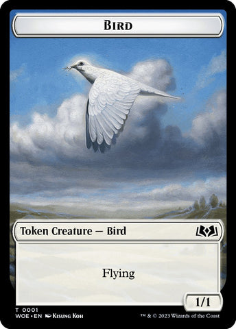 Bird Token [Wilds of Eldraine Tokens]