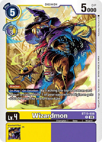 Wizardmon [BT15-036] [Exceed Apocalypse]