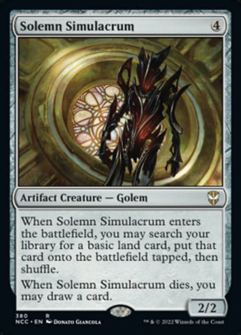 Solemn Simulacrum [Streets of New Capenna Commander]