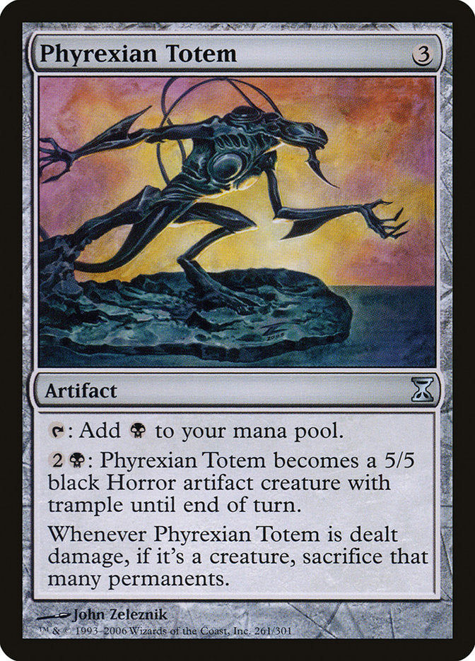 Phyrexian Totem [Time Spiral]