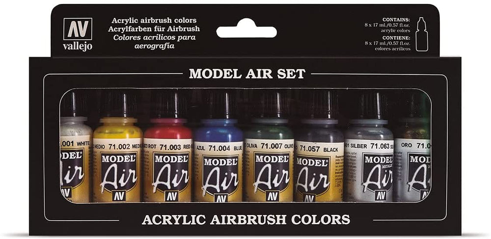 Vallejo Model Air Set - Acrylic Airbrush Colors