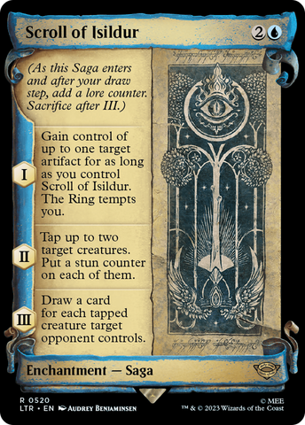 Scroll of Isildur [The Lord of the Rings: Tales of Middle-Earth Showcase Scrolls]