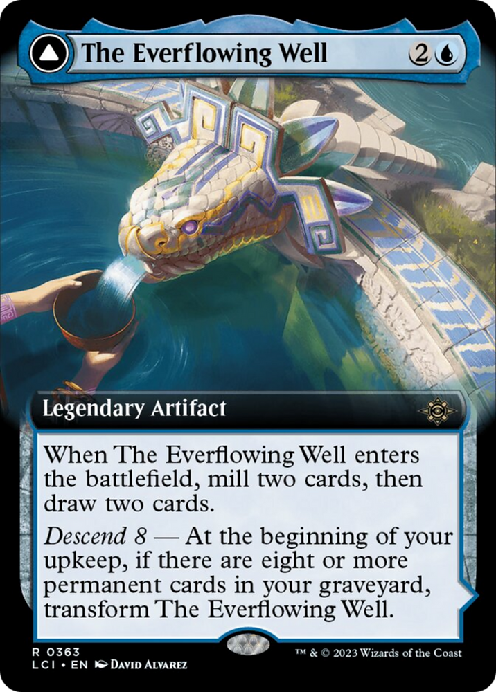 The Everflowing Well // The Myriad Pools (Extended Art) [The Lost Caverns of Ixalan]