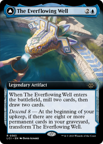 The Everflowing Well // The Myriad Pools (Extended Art) [The Lost Caverns of Ixalan]