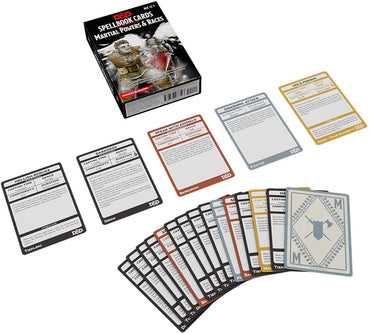 Dungeons & Dragons Spellbook Cards - Martial Powers & Races