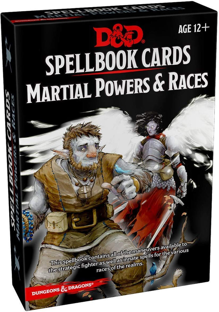 Dungeons & Dragons Spellbook Cards - Martial Powers & Races