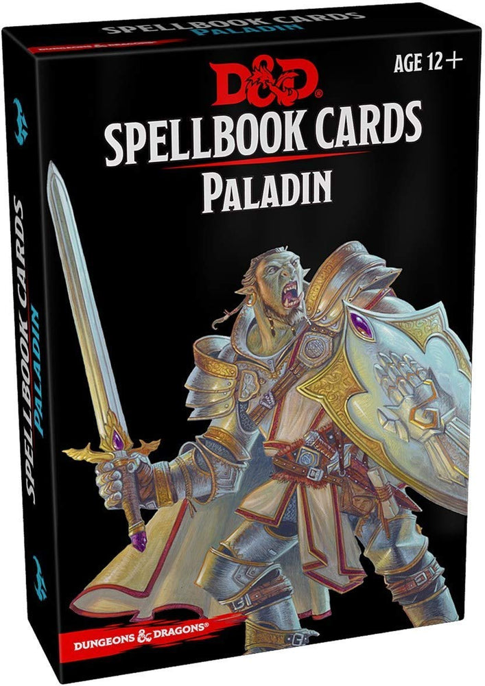 Dungeons & Dragons Spellbook Cards - Paladin
