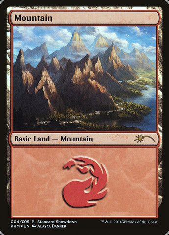Mountain (4) [Magic 2019 Standard Showdown]