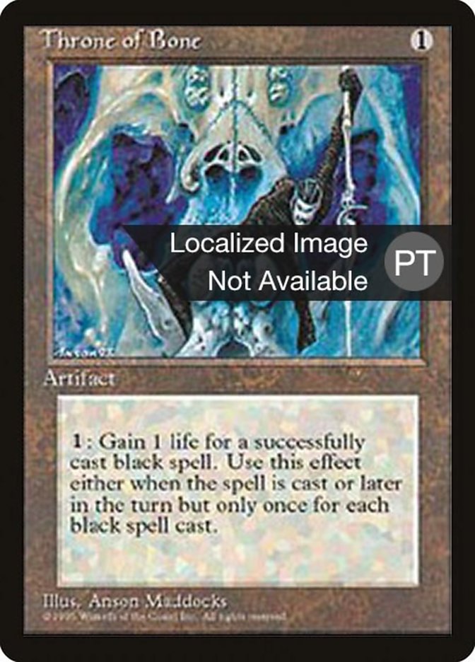 Throne of Bone [Fourth Edition (Foreign Black Border)]