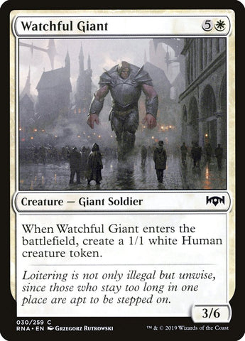 Watchful Giant [Ravnica Allegiance]