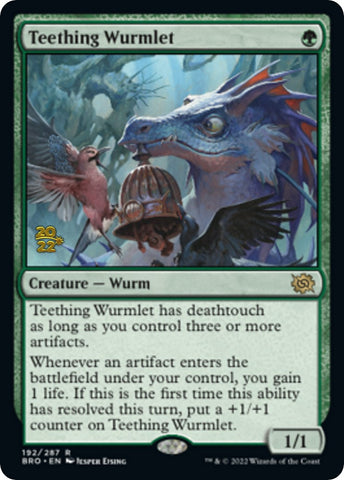 Teething Wurmlet [The Brothers' War Prerelease Promos]