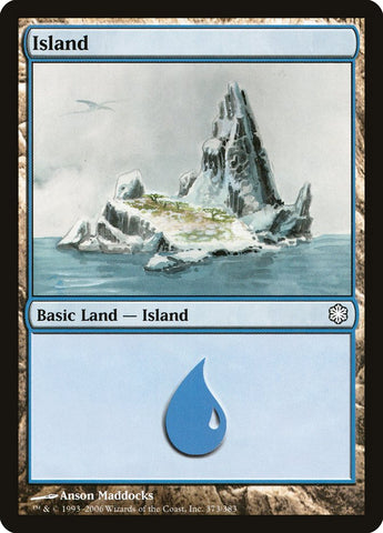 Island (373) [Coldsnap Theme Decks]