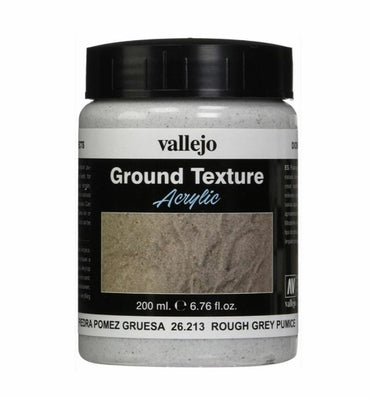 Vallejo Diorama Effects - Ground Texture - Rough Grey Pumice 200ml