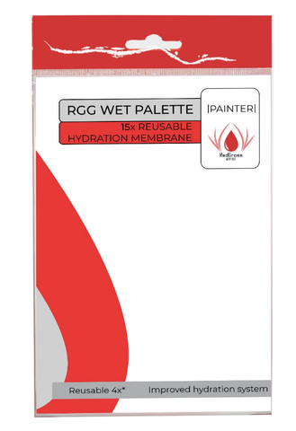 Redgrass Painter V2 Reusable Membranes for Everlasting Wet Palette