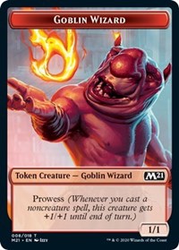 Goblin Wizard // Weird Double-Sided Token [Core Set 2021 Tokens]