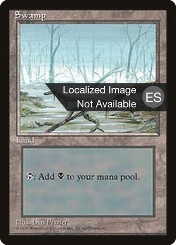 Swamp (A) [Fourth Edition (Foreign Black Border)]