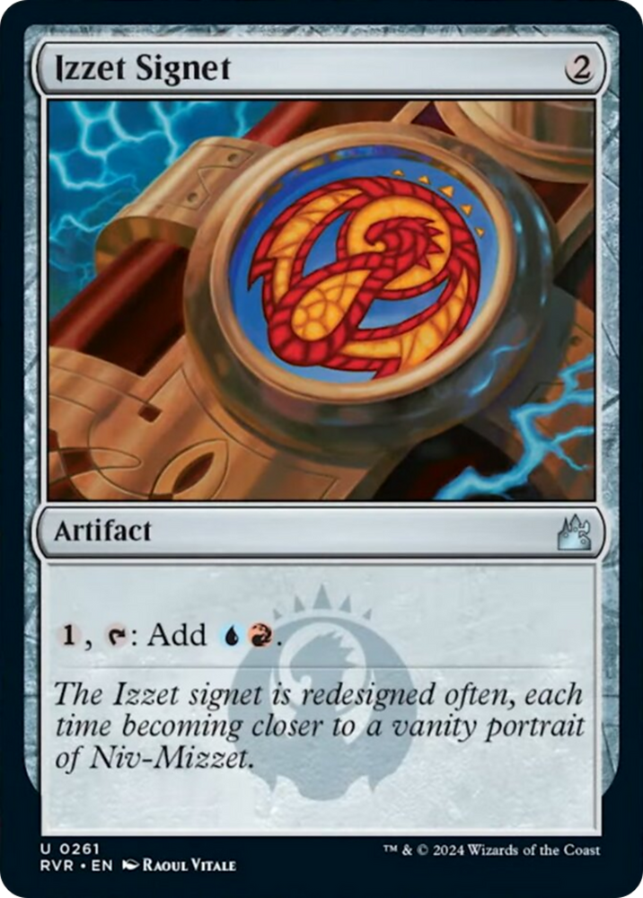 Izzet Signet [Ravnica Remastered]