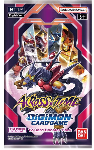 Digimon Card Game - Across Time (BT12) Booster Pack
