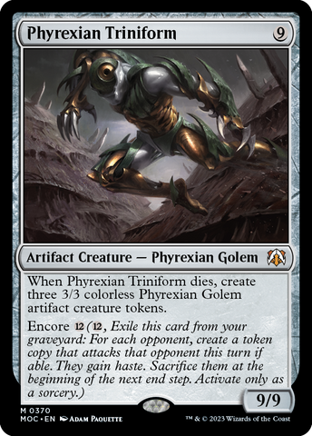 Phyrexian Triniform [March of the Machine Commander]