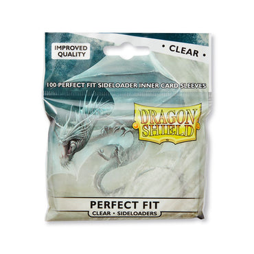 Dragon Shield - Perfect Fit Inner Sleeves (Clear Sideloading)