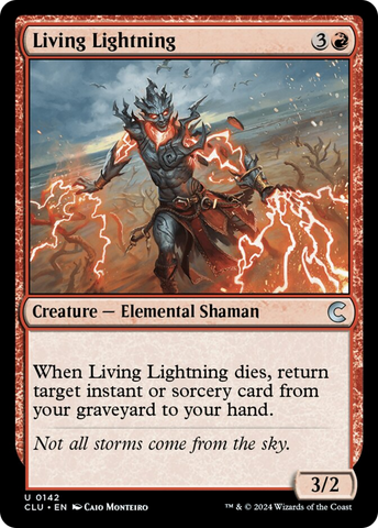 Living Lightning [Ravnica: Clue Edition]
