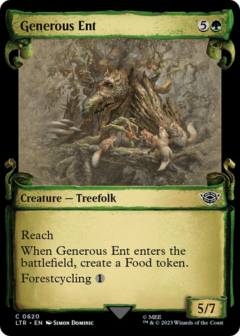 Generous Ent [The Lord of the Rings: Tales of Middle-Earth Showcase Scrolls]