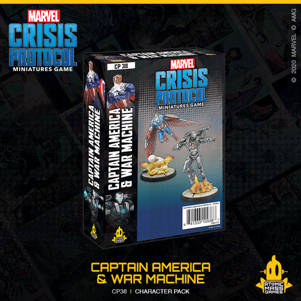 Marvel Crisis Protocol - Captain America & War Machine