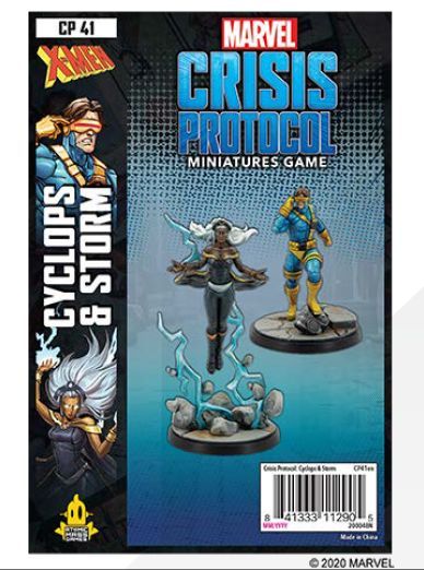 Marvel Crisis Protocol - Cyclops and Storm