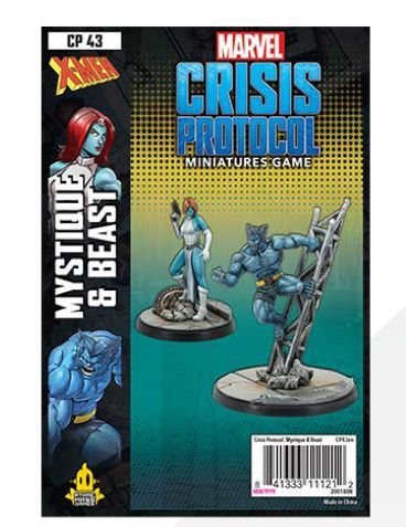 Marvel Crisis Protocol - Beast and Mystique