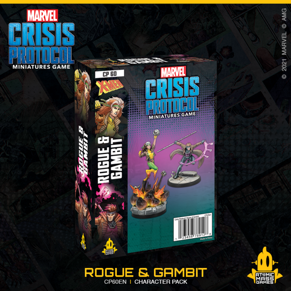 Marvel Crisis Protocol - Rogue and Gambit