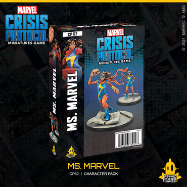 Marvel Crisis Protocol - Ms Marvel Character Pack